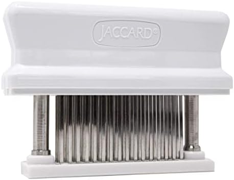 Jaccard 48-Blade Meat Tenderizador, Super 3 Tenderizador de carne original, 1,50 x 4,00 x 5,75 polegadas, branco