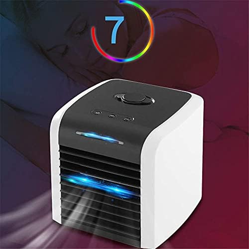 ISOBU LILIANG-- Coolers de evaporativo refrigerador de ar pessoal, ventilador de ar condicionado portátil, fã de desktop USB pessoal do refrigerador pequeno, umidificador de ar evaporativo BMZDLFJ-1