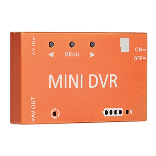 MIDZOOPARTS MINI DVR FPV Módulo NTSC/PAL Comutível Bateria de Bateria de Audio FPV Recorder para modelos RC Racing FPV