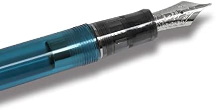 Pilot Custom 74 Skeleton TurquoisEgreen Fountain Pen Fkkn-12sr