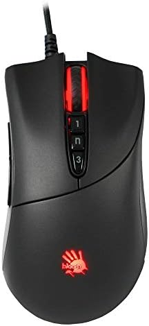 Bloody SP30 Ergonomic Switch Gaming Mouse - Switch de mouse mais rápido em jogos - sensor de entusiasta - 8 botões programáveis