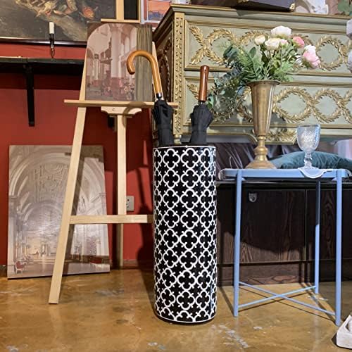 Ande de porcelana Landchy Umbrella Stand Umbrella Titular Modern Style Piso Vaso para bastões de armazenamento bengalas de