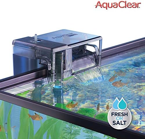 Aquaclear 110 filtro de energia e pacote de inserção de biomax, filtro aquário de 60 a 110 galões e mídia de filtro