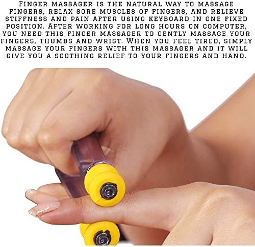 Kit de combinação de dedo de dedo de bosky acupressão ~ sujok anel, sujok power ball, k-roll, sujok polegares, jimmy de madeira com