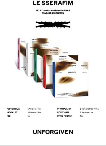 LE SSERAFIM - 1º Álbum de Estúdio Imperdovado [VER Compact.]