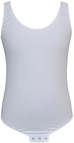 Benefício desgaste adulto unissex adaptativo anti-faixa de bodysuit com snaps nos ombros e virilha