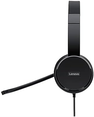 Lenovo 100 fone de ouvido - estéreo - USB - Wired - Over -the -Head - Binaural