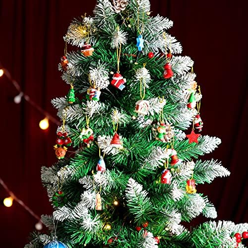 Calendário do advento de Natal do NUOBOTETY, 24 dias de contagem regressiva Toys de figura de calendário Tree a granel