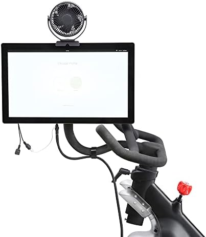 Dynaset Fan for Peloton Bike, 3 velocidades de fã USB para Peloton Bike não de bicicleta +, acessórios de pelotão sem carregamento