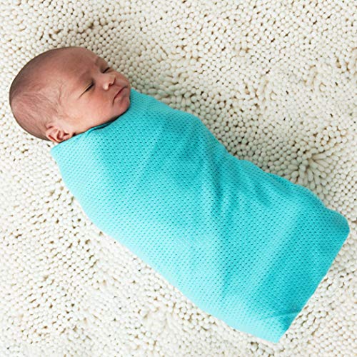 Baby K'tan recém -nascido Swaddle & Toddler Blanket, Teal/Charcoal