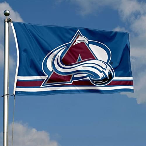Bandeira de banner de 3x5 pés do Colorado Avalanche Blue 3x5 pés