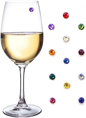 12pcs Magnet Crystal Wine Glamor