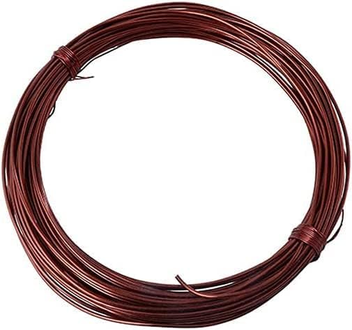 Fio de cobre de solda ZJiex, fio de enrolamento, fio de esmalte, fio de ímã para manutenção profissional para a indústria 0,09mm*1650m