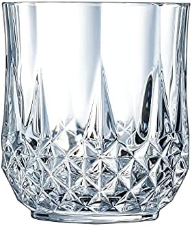 Eclat Cristal d'Arques Longchamp Mixer Glass, Crystal, 32 CL, pacote de 6