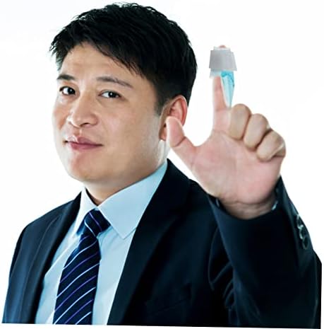Doitool 5pcs Pacote gel Gel Care dedo Manga de gelo de refrigeração da manga do dedo Pacote de resfriamento para o dedo