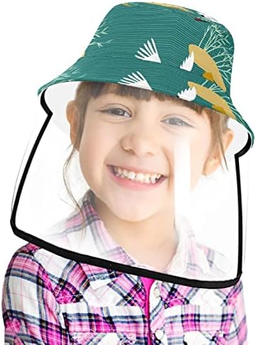 Chapéu de proteção para adultos com escudo facial, chapéu de pescador anti -sun tap, caranguejo frio
