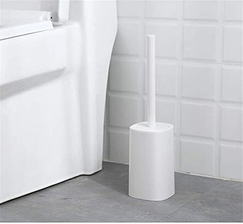 Pincel de vaso sanitário de witpak/suporte de escova de vaso sanitário conjunto de alça longa sem pincel de cabelo de ângulo morto banheiro base banheiro grátis garganta de vaso sanitário grátis