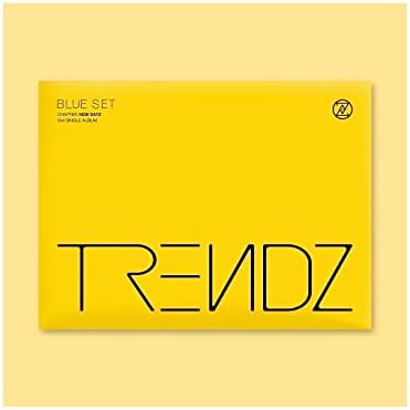 Trendz - 2º Álbum Single Blue Set Set Capítulo. Novo CD Dayz