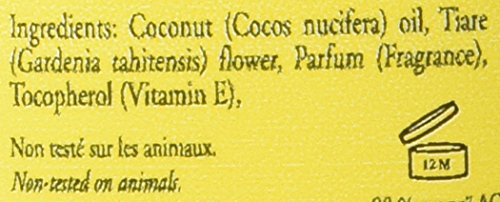 Monoi Tiare Tahiti Tipanie Oil perfumado de coco com baunilha - 4 oz