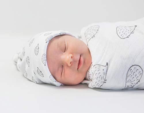 Swaddledesigns Cotton Muslin Swaddle Planta, recebendo cobertor para meninos e meninas, melhor presente de chuveiro, 46x46 polegadas,