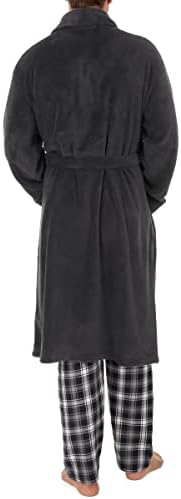 Izod Mens Comfort-Soft Fleece Robe