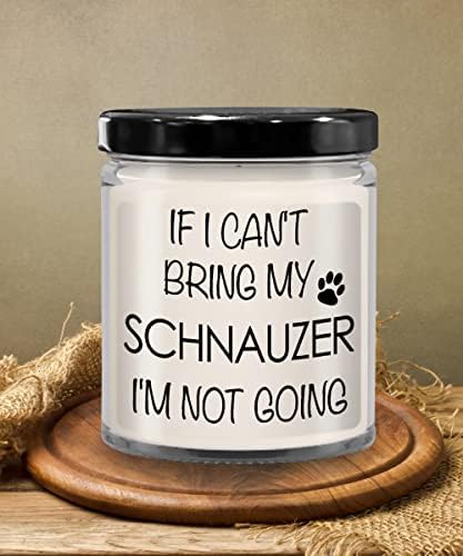 Presente de Schnauzer fofo, mas rude, Christmas Schnauzer, Schnauzer em miniatura, presentes de Schnauzer, mãe de Schnauzer, gigante