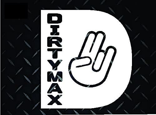 Dirtymax Duramax Shocker D adesivo de decalque de vinil Diesel Truck Crew Cab 2500 3500