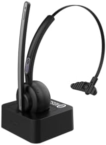 Fone de ouvido Bluetooth sem fio de iosucket com microfone, fones de ouvido sem fio com cancelamento de ruído de cancelamento