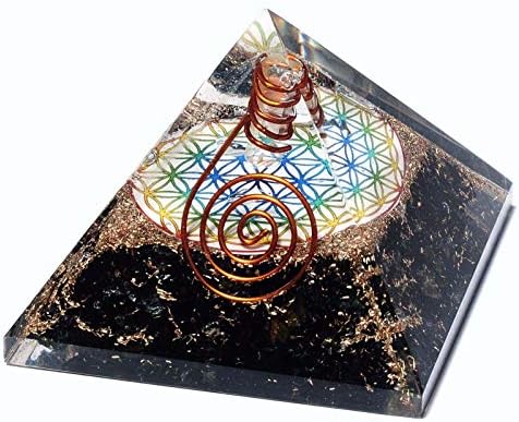 Sharvgun extra grande de 65-70 mm Tourmaline Orgone Orgone Orgonite Healing Crystal