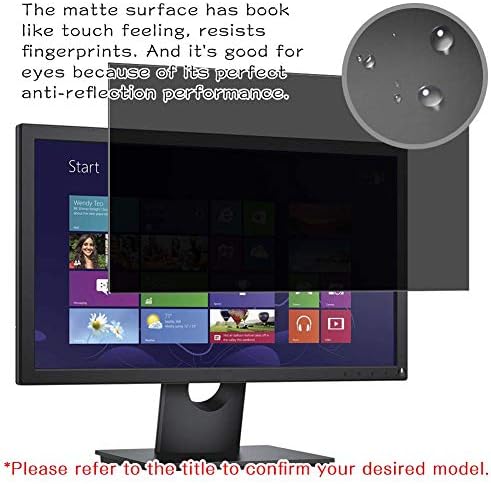 Protetor de tela de privacidade Synvy, compatível com LG 34BN770 34 Monitor de exibição Monitor anti -espião Protetores de filmes