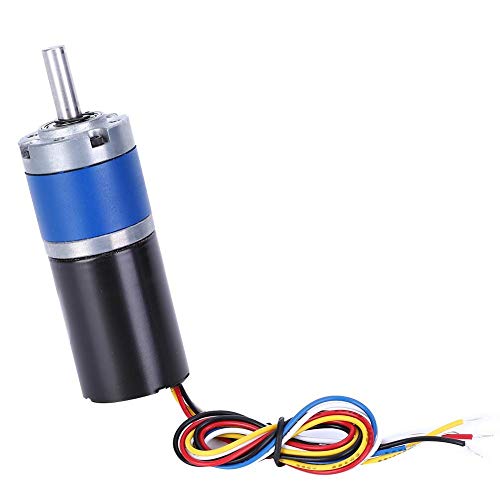 FTVogue Motor sem escova de peças mecânicas de metal 36mm12v [45rpm], motor engrenado