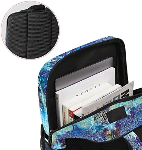 VBFOFBV LAPTOP CASual leve para homens e mulheres, árvore azul étnica Retro Mandala