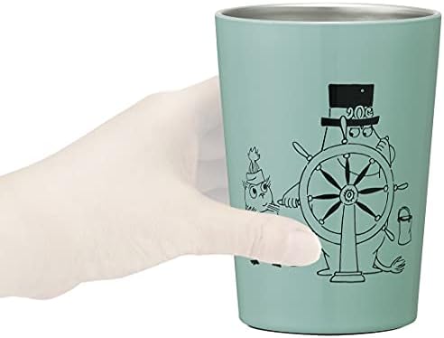 Skatista Stcv2-A do copo de aço inoxidável, retenção quente e fria, café da loja de conveniência, 13,5 fl oz, m, moomin