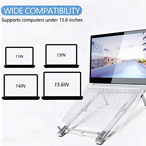 Suporte de ondas de caixa e montagem compatível com Acer Aspire 1 - Pocket Aluminium Stand 3 -em -1, portátil e de visualização