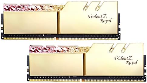 G.Skill 32GB DDR4 Trident Z Royal Gold 4000MHz PC4-32000 CL19 1,35V Kit de canal dual