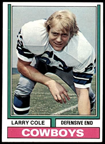 1974 Topps 478 Larry Cole Dallas Cowboys Ex/Mt Cowboys Hawaii/Houston