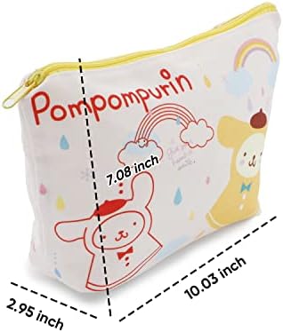 U-Chyty Cartoon Makeup Bag Kitty Cosmetics Case Anime Zipper Bolsa Bolsa de Bolsa de Viagem para Mulheres Girl-5