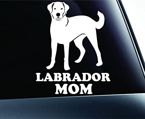Expressdecor Labrador retriever mãe laboratório símbolo decalque pata impressão cachorro filho