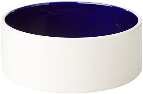 Tigela de cerâmica Trixie, 22 cm, creme/azul