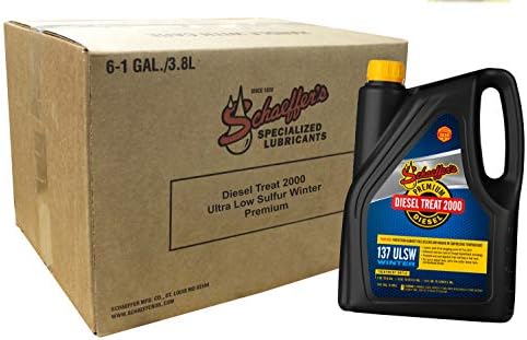 Schaeffer Manufacturing Co. 0137ulsw-042 Diesel Treat 2000 Ultra Low Sulphur Winter Premium, garrafa de 1 ponto