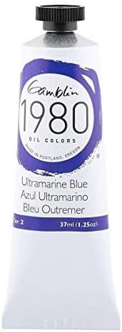 Gamblin 1980 Oil Ultramarine Blue 37ml