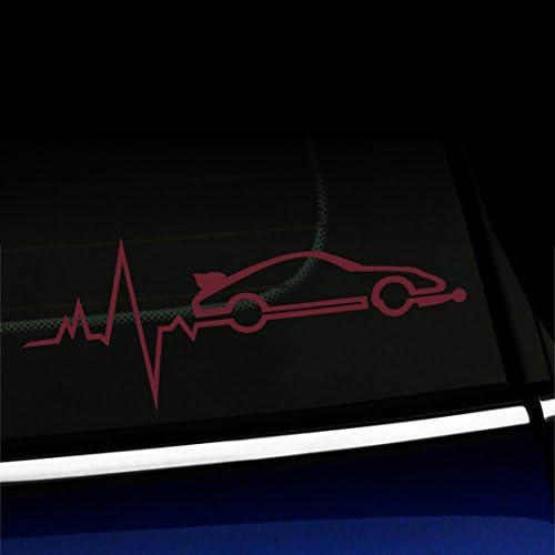 Reflexão artística Porsche 911 Carrera está no meu sangue - Decalque de vinil para a Porsche - Escolha Cor - [King Blue]