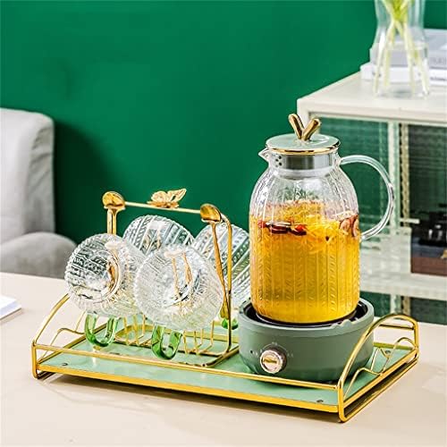 Bules Bules All-Glass Health Pot Home Office Small Electric Flower Bules Cooking Buepot Fitness Capacity Conjunto