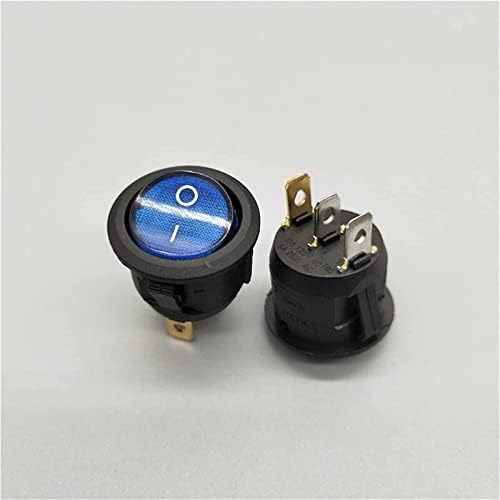 Interruptor do balanço de shubiao 20 mm KCD1 LED interruptor 10A 12V Power Switch Button Lights Lights LIGNA