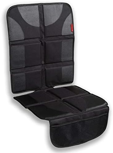 Protetor de assento de carro Autobase para assento infantil | Maior e mais espesso Protetor de banco traseiro à prova