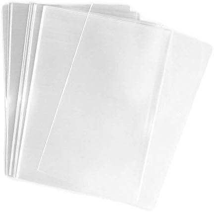 100 PCs 6 1/2 x 9 1/2 sacos de violofano/violoncelo claro Clear Bom para itens 6x9