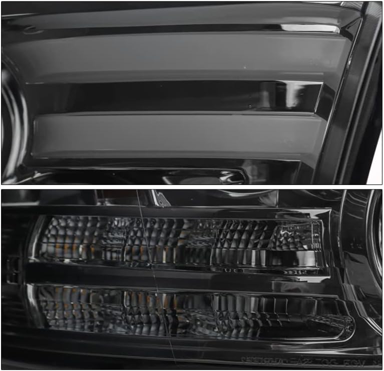 ZMAUTOPTS LED FACKSOR DRL LED BLUE LED DRL para 2009-2018 Dodge Ram 1500/2010-2018 2500/3500