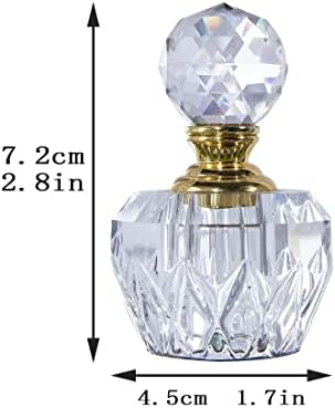 Garrafas de perfume de vidro miniaturas de 3 ml