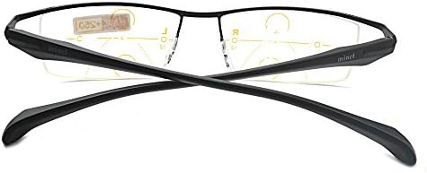 MinCl/Progressive Multifocus Reading Glasses Mens Business Eyewear
