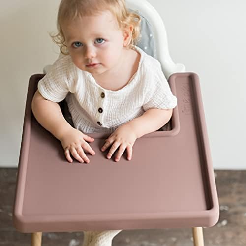 Little Puku Woodchuck coberto Placemat para o acessório Placemat de cadeira alta de cadeira alta da Ikea Antilop para